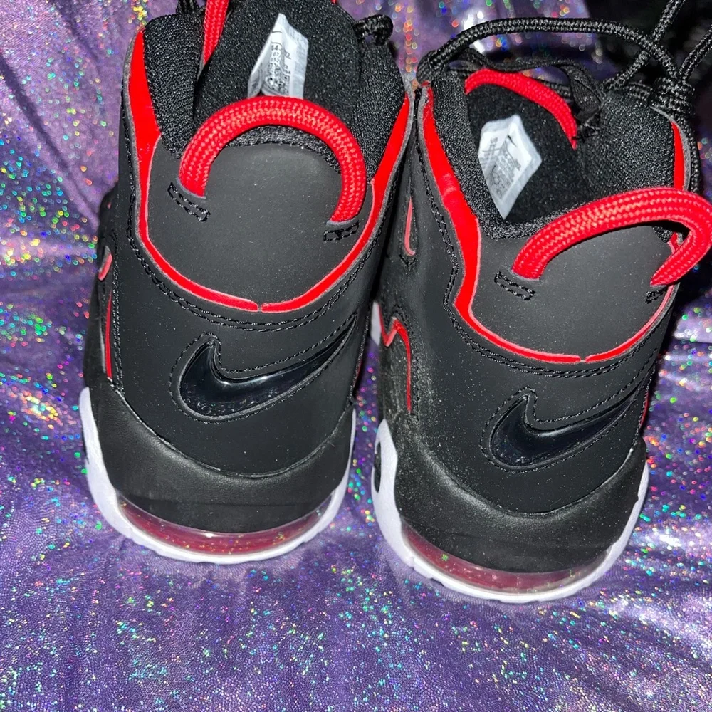 Nike Air More Uptempo 96 GS PIPPEN Red Toe black